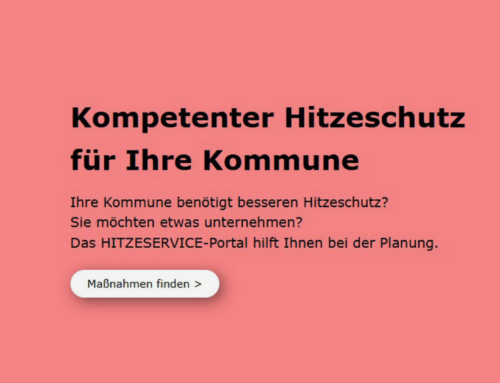 Hitzeservice: Online-Informationsportal zum Schutz vor Hitze