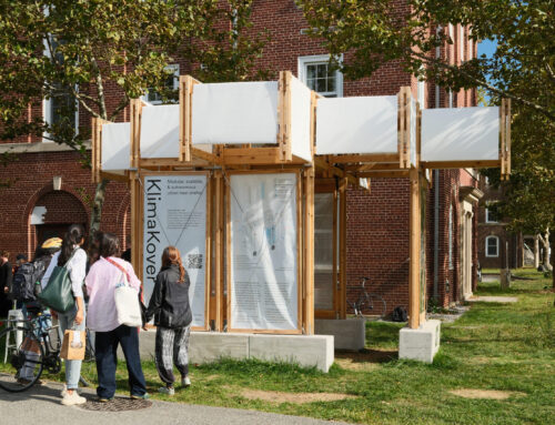 Kühlende Struktur für heiße Städte: Klimapavillon von Henning Larsen