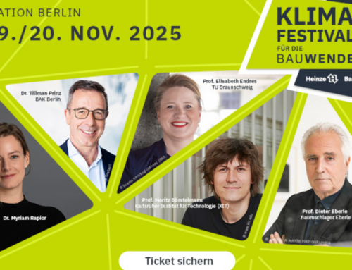 Sieben Stimmen für die Bauwende – Keynotes beim Klimafestival 2025