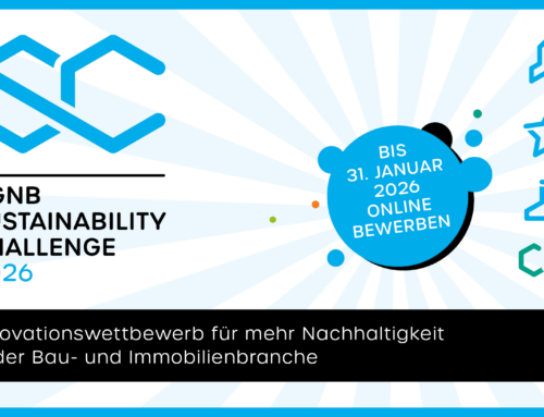DGNB Sustainability Challenge sucht wieder innovative Lösungen für das nachhaltige Bauen