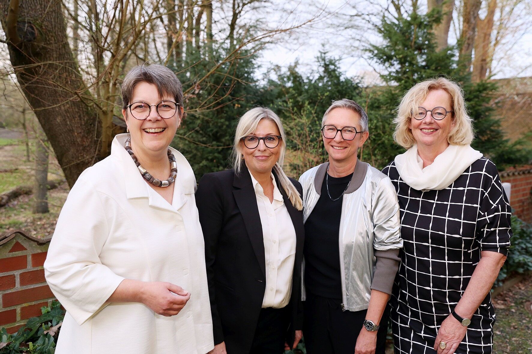 Das neue Präsidium der Architektenkammer Nordrhein-Westfalen (von links nach rechts): Friederike Proff, Gesche Arns-Büsker, Katja Domschky und Dagmar Grote Foto: Ingo Lammert/Architektenkammer NRW