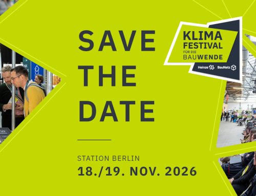 5. Klimafestival für die Bauwende: Save the Date für die Jubiläumsausgabe