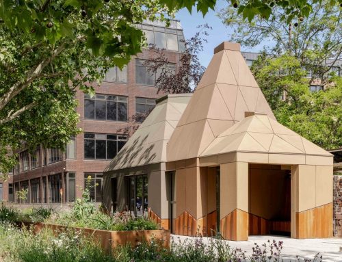 Wände als Insektenhotel: Gemeinschaftszentrum in London von burgess architects