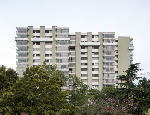 Fassade im laufenden Betrieb ausgetauscht: Wohnblocksanierung von Nomos in Genf